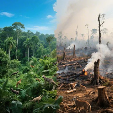 Dampak Negatif Penebangan Hutan Amazon terhadap Iklim Global