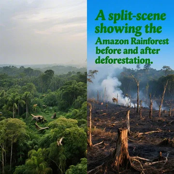 Kepunahan Spesies Akibat Penggundulan Hutan Amazon