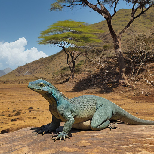 Komodo: Contoh Hewan Endemik dari Nusa Tenggara