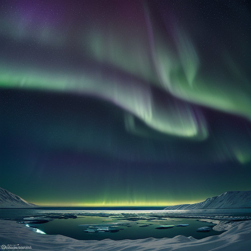 Misteri Lautan Polaris: Fenomena Alam di Tempat Dimana Bintang-Bintang Tetap