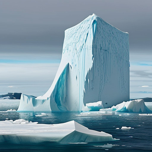 Misteri Lautan Selatan: Diahal dan Pecahan Iceberg di Bawah Perang Sekali