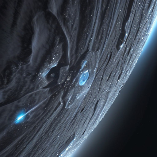 Misteri Pada Sistem Planet Ke-8 di Sistem Sol: Fenomena Aliran Gas Meteorit keplanet Nabiku